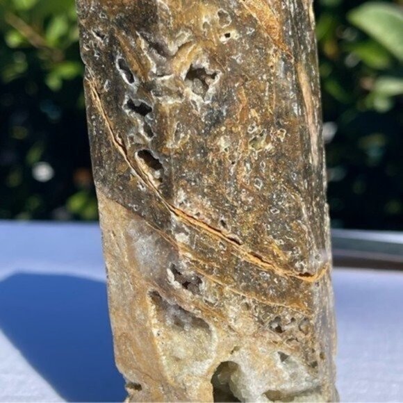 Large Druzy Sphalerite Tower - Picture 5 of 9